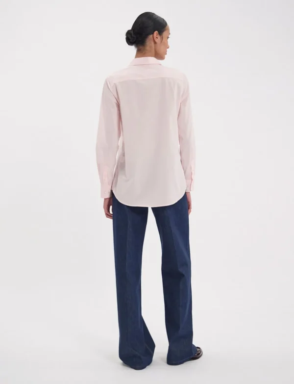 Cheap Ines de la Fressange Paris Martin pale pink shirt