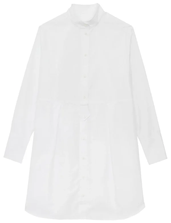 Clearance Ines de la Fressange Paris Martina white shirt-dress