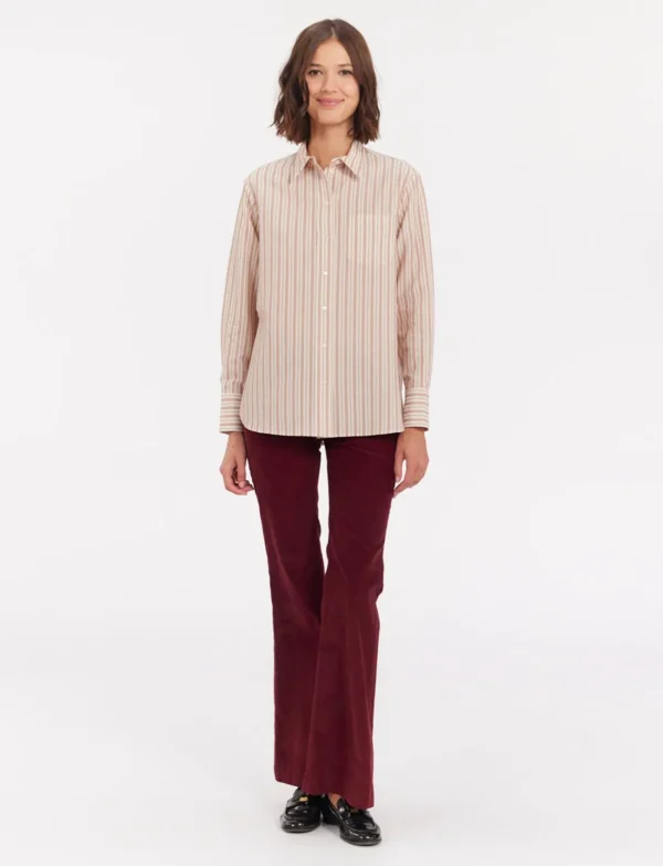 Fashion Ines de la Fressange Paris Maureen striped shirt