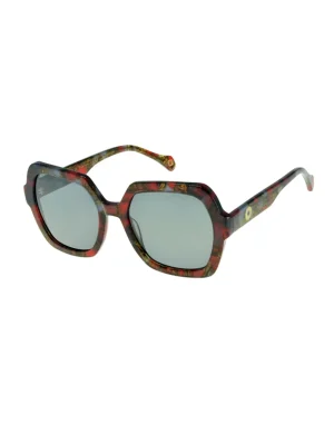 Cheap Ines de la Fressange Paris Monica red sunglasses