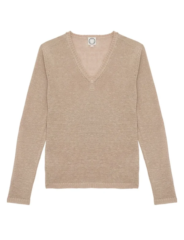 Fashion Ines de la Fressange Paris Morgane linen sweater