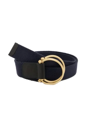 Store Ines de la Fressange Paris Navy blue Germaine belt