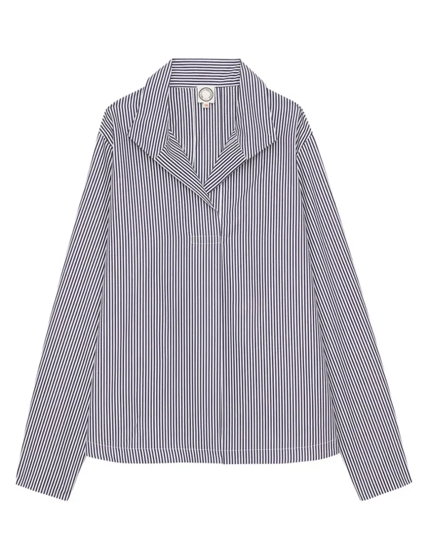 Store Ines de la Fressange Paris Noa navy/white striped top