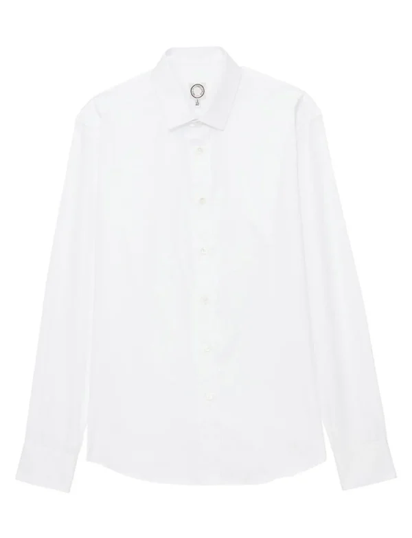 Cheap Ines de la Fressange Paris Olivier white shirt for men