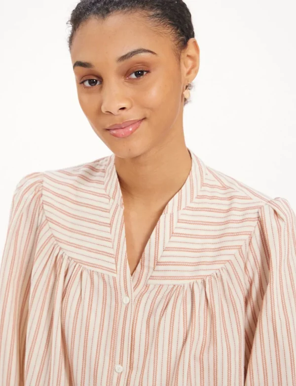 Cheap Ines de la Fressange Paris Ornella blouse with stripes