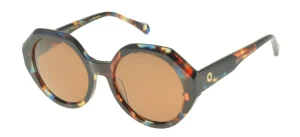 Store Ines de la Fressange Paris Ornella brown tortoiseshell sunglasses