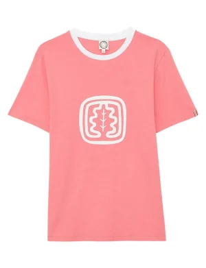 Online Ines de la Fressange Paris Oscar round neck tee-shirt pink