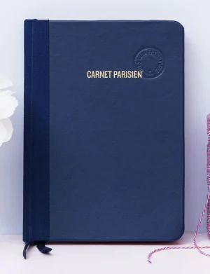 Online Ines de la Fressange Paris Parisian blue notebook