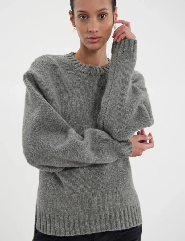 Online Ines de la Fressange Paris Paulin sweater in grey wool