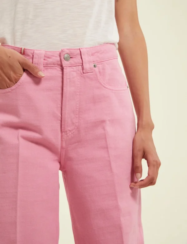 Discount Ines de la Fressange Paris Pink Mara jeans