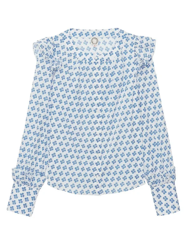 Clearance Ines de la Fressange Paris Printed Laure top