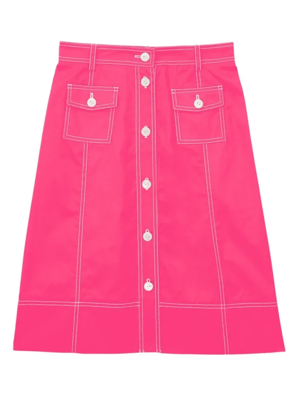 New Ines de la Fressange Paris Rachel pink skirt