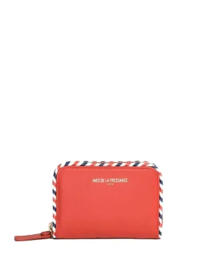 Sale Ines de la Fressange Paris Red Marcia purse