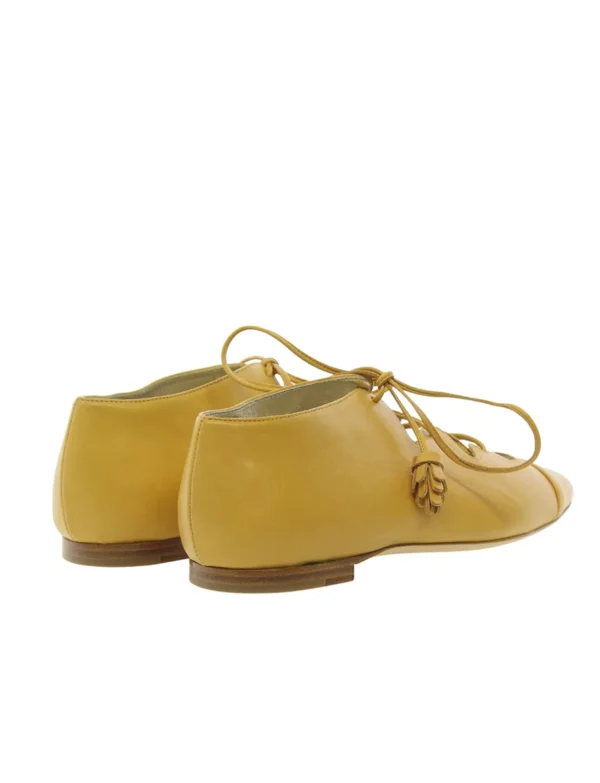 Best Sale Ines de la Fressange Paris Richelieu open yellow