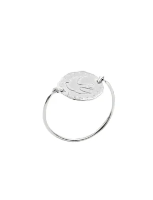 Online Ines de la Fressange Paris Ring Lutece dove silver