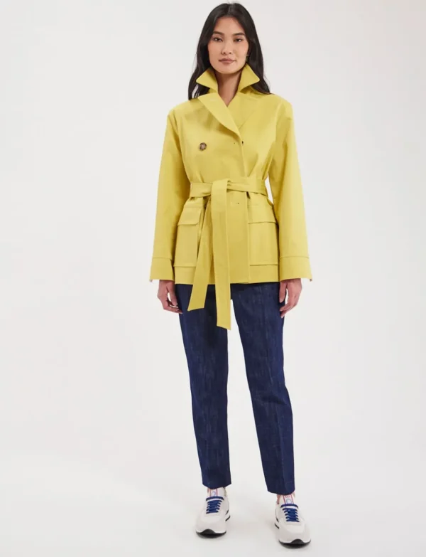 Clearance Ines de la Fressange Paris Romaric yellow coat