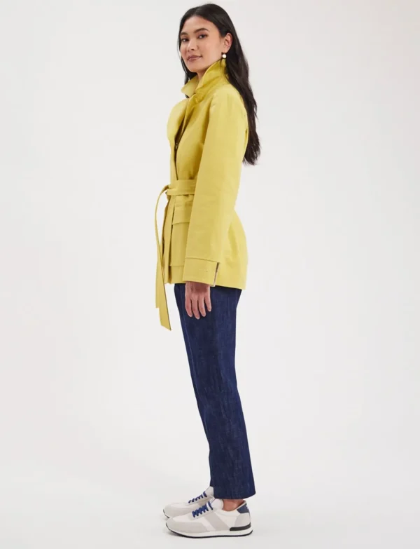 Clearance Ines de la Fressange Paris Romaric yellow coat