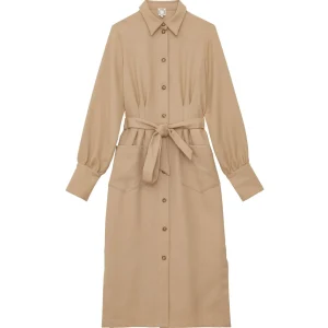 Online Ines de la Fressange Paris Rosabella beige dress