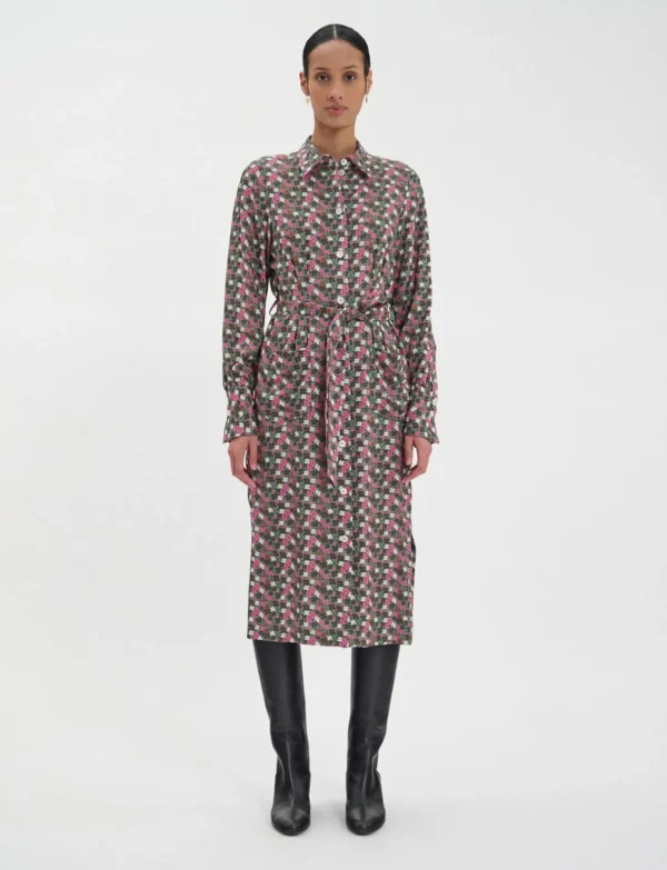 Discount Ines de la Fressange Paris Rosabella flower dress