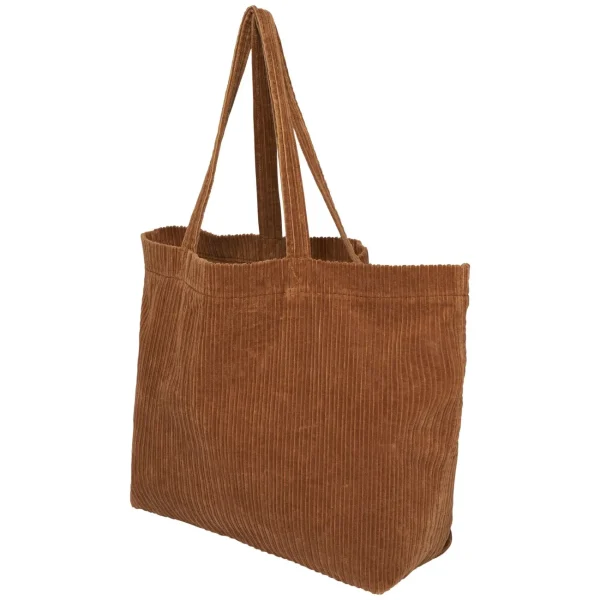 Fashion Ines de la Fressange Paris Sally upcycled brown tote bag