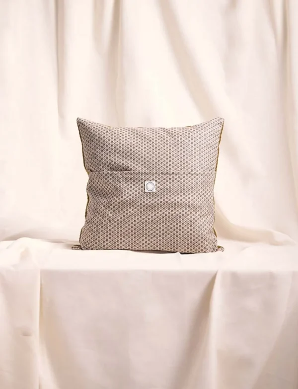 Fashion Ines de la Fressange Paris Sandy upcycled velvet cushion