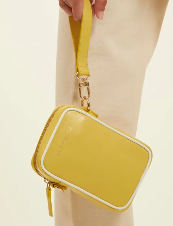 Cheap Ines de la Fressange Paris Smartphone bag Marcia yellow