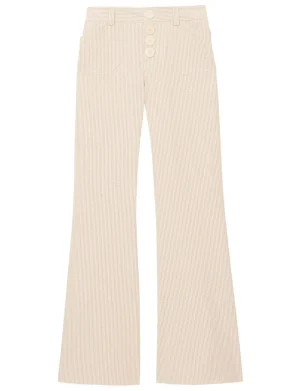 Flash Sale Ines de la Fressange Paris Striped Charlotte Pants