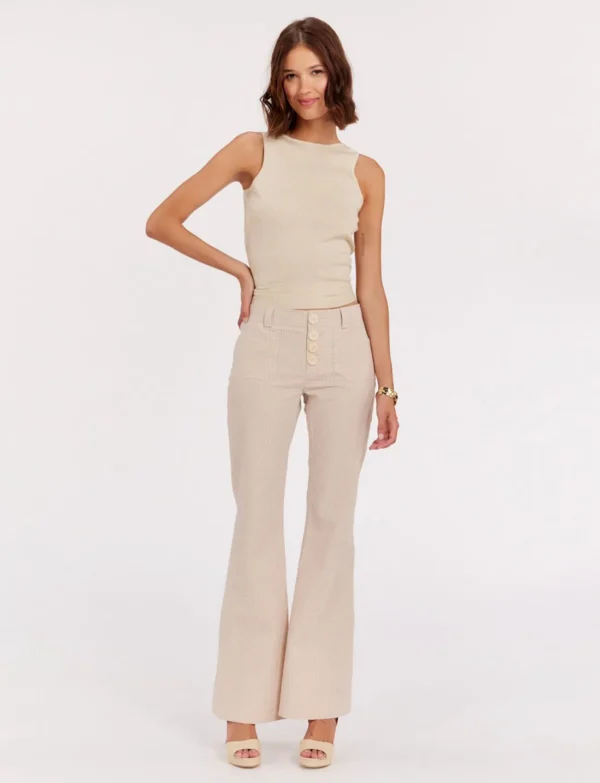 Flash Sale Ines de la Fressange Paris Striped Charlotte Pants