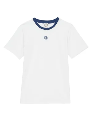 Fashion Ines de la Fressange Paris Tee Shirt Paul organic cotton white