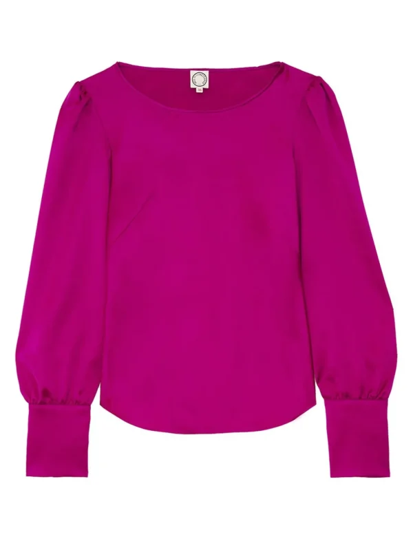 Best Ines de la Fressange Paris Theola pink top