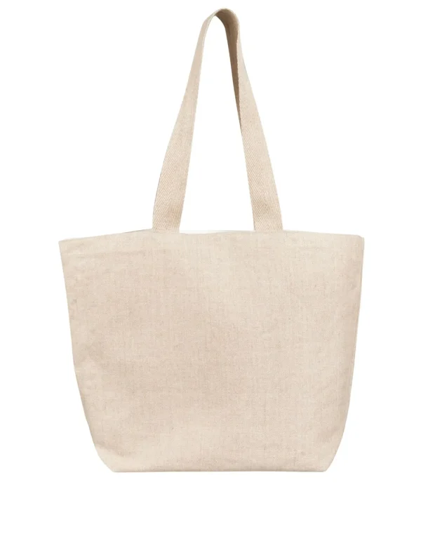 Clearance Ines de la Fressange Paris Tote bag Lila ecru