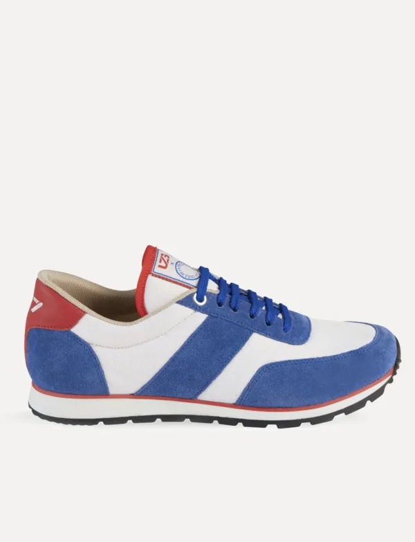 Fashion Ines de la Fressange Paris UZS x Ines Unisex blue sneakers