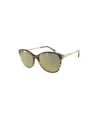 Sale Ines de la Fressange Paris Victoria marble brown sunglasses