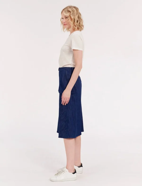 Sale Ines de la Fressange Paris Viveka jean skirt