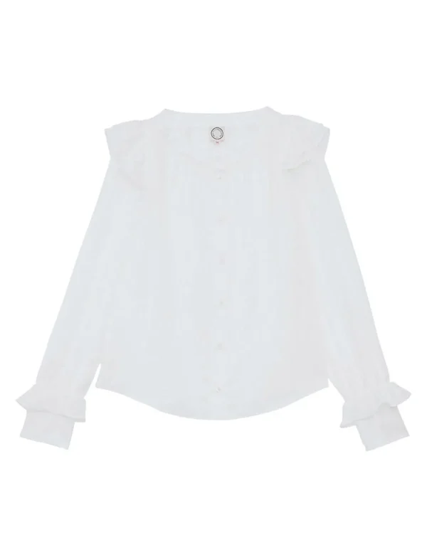 Shop Ines de la Fressange Paris White Laure top