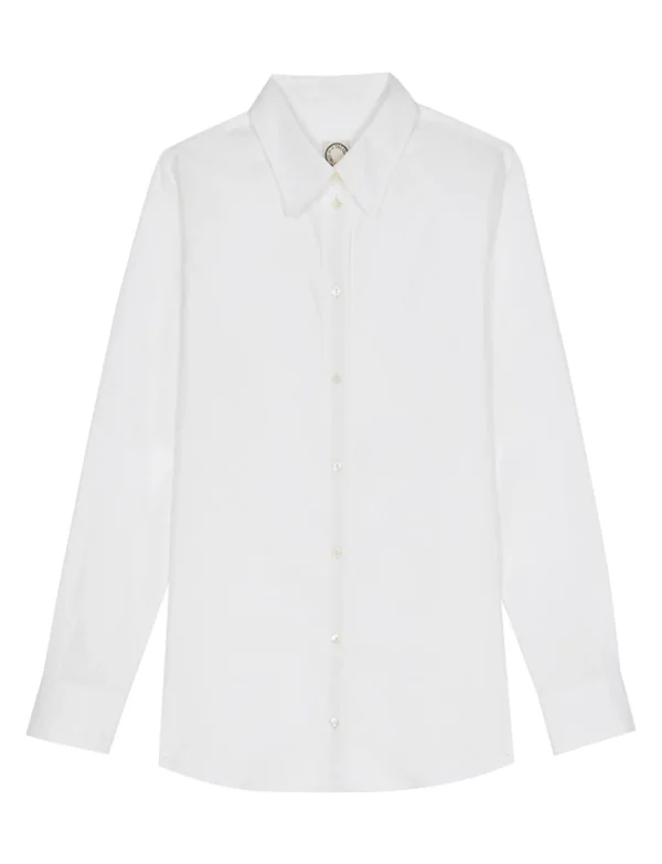 Best Sale Ines de la Fressange Paris White Martin shirt