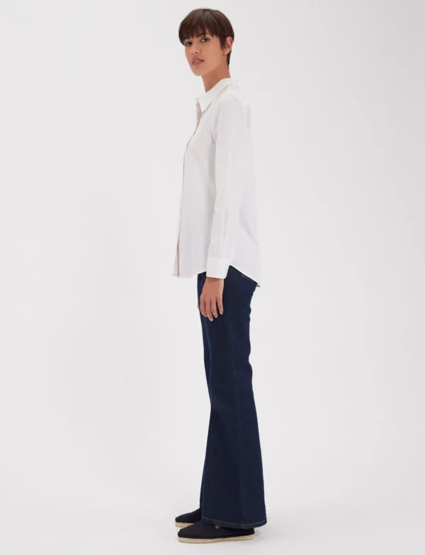 Shop Ines de la Fressange Paris White Martin shirt