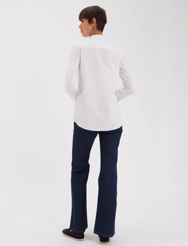 Shop Ines de la Fressange Paris White Martin shirt