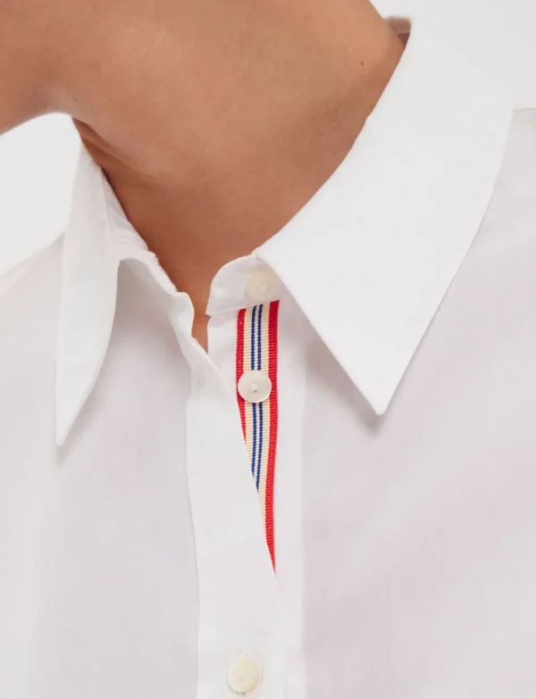 Shop Ines de la Fressange Paris White Martin shirt